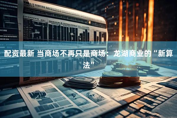 配资最新 当商场不再只是商场：龙湖商业的“新算法”