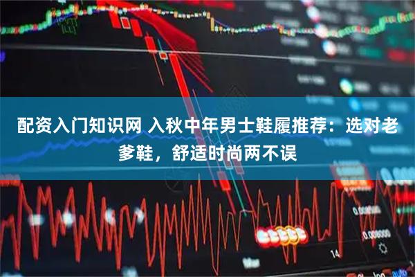 配资入门知识网 入秋中年男士鞋履推荐：选对老爹鞋，舒适时尚两不误